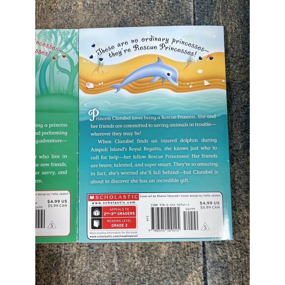 Rescue Princesses Series: Secret Promise, Wishing Pearl by Paula Harrison - Picture 6 of 6